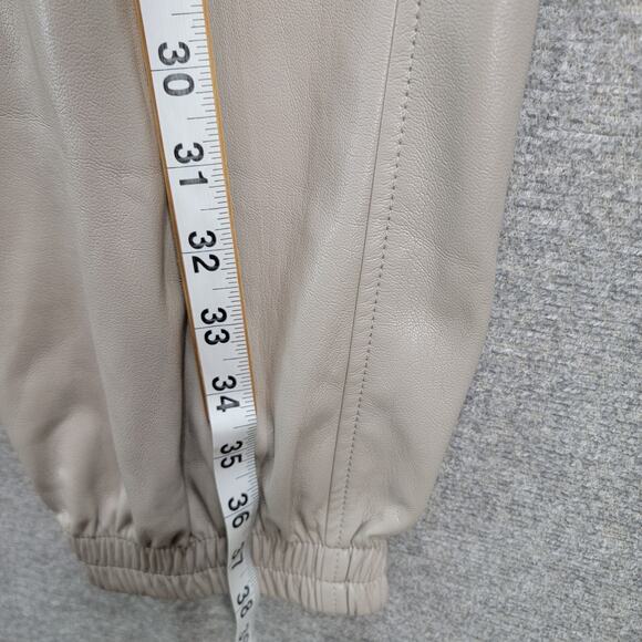 ARITZIA BABATON ZEDEL FAUX LEATHER JOGGER PANTS, SIZE M - Picture 10 of 10